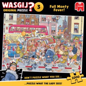 Pussel - Wasgij Orig 3, Full Monty Fever! 1000 bitar