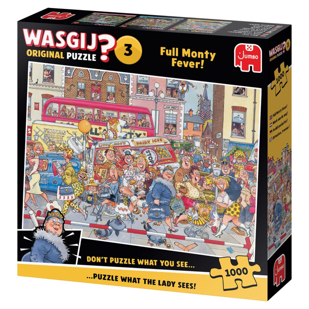 Pussel – Wasgij Orig 3, Full Monty Fever! 1000 bitar