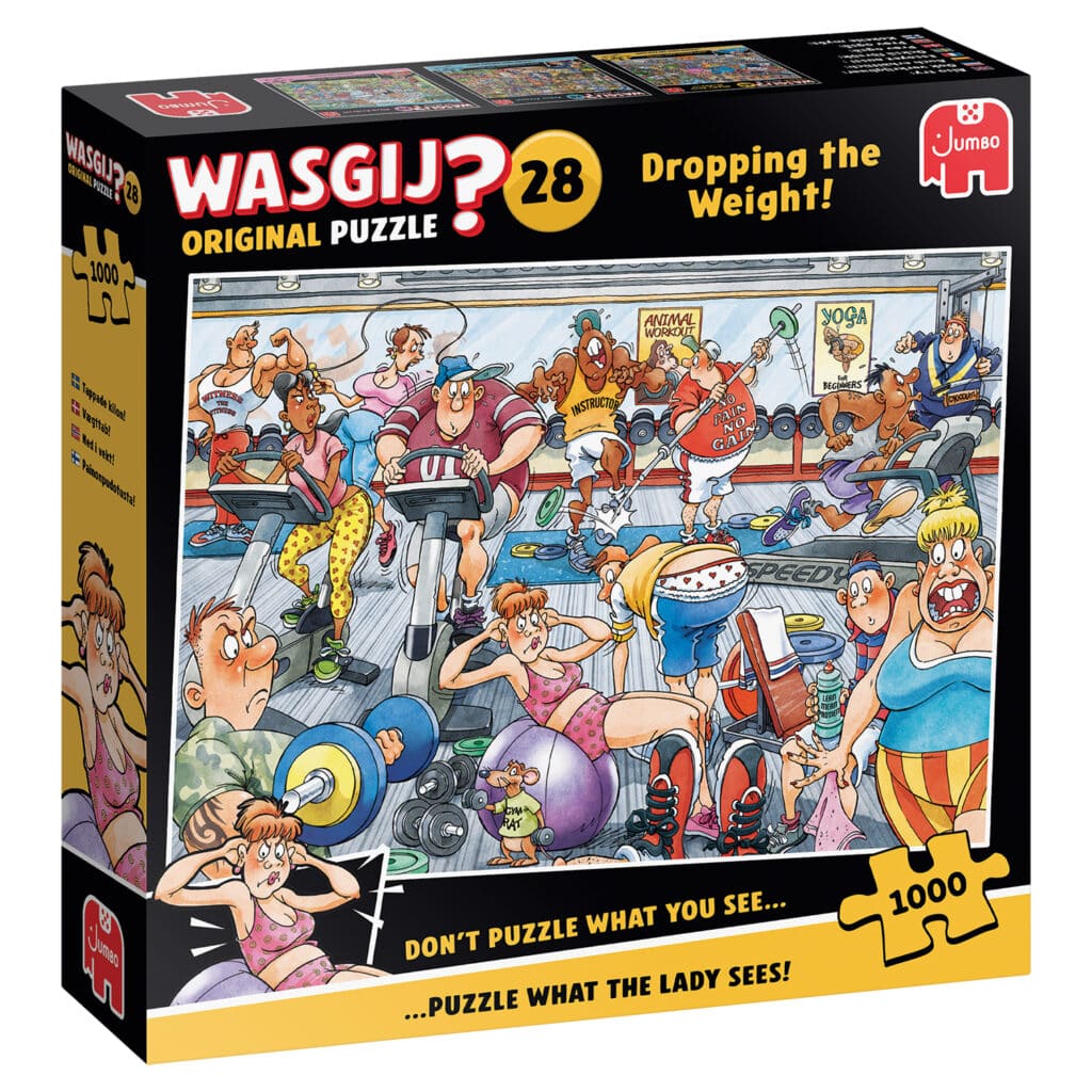 Pussel – Wasgij Orig 28, gå ner i vikt! 1000 bitar