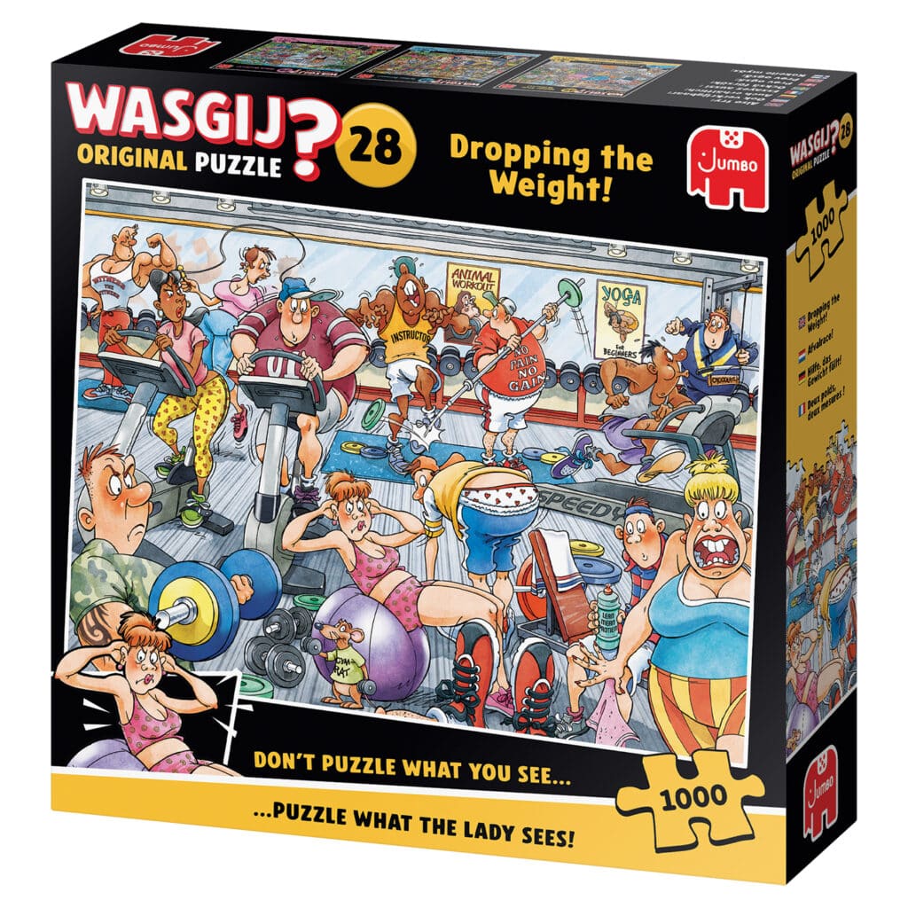 Pussel – Wasgij Orig 28, gå ner i vikt! 1000 bitar