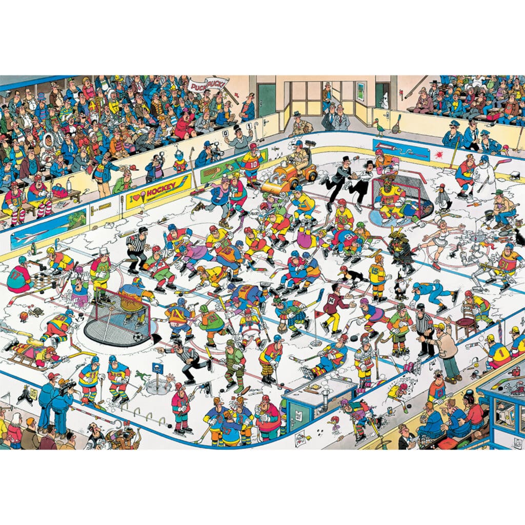 Pussel – Jan van Haasteren, IsHockey 1000 bitar