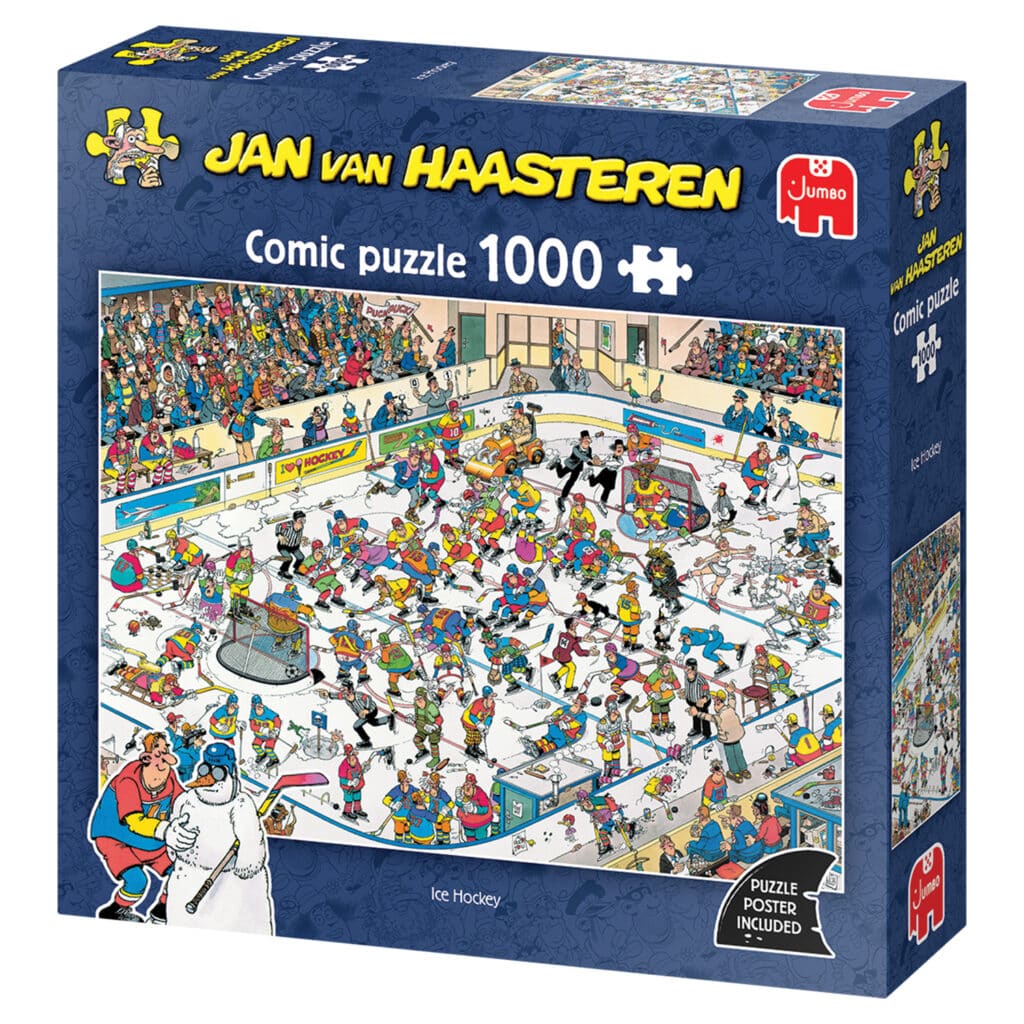 Pussel – Jan van Haasteren, IsHockey 1000 bitar