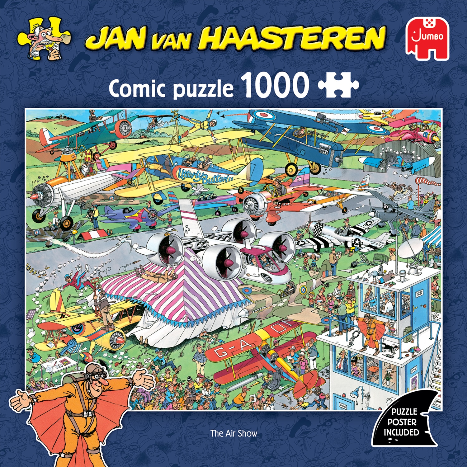 Pussel - Jan van Haasteren, Flygshow 1000 bitar
