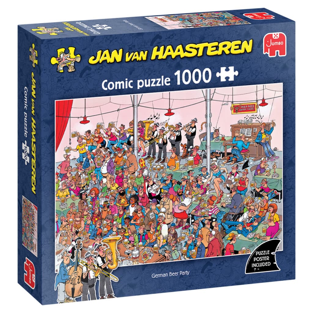 Jan van Haasteren Pussel – Tysk ölfest 1000 bitar