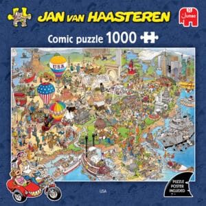 Pussel - Jan van Haasteren, USA 1000 bitar