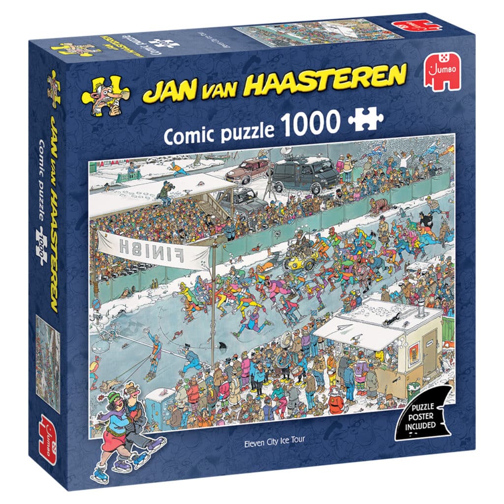 Pussel – Jan van Haasteren, Eleven City Tour 1000 bitar