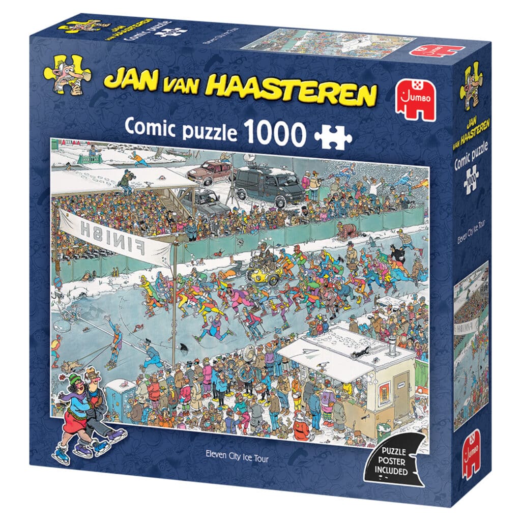 Pussel – Jan van Haasteren, Eleven City Tour 1000 bitar