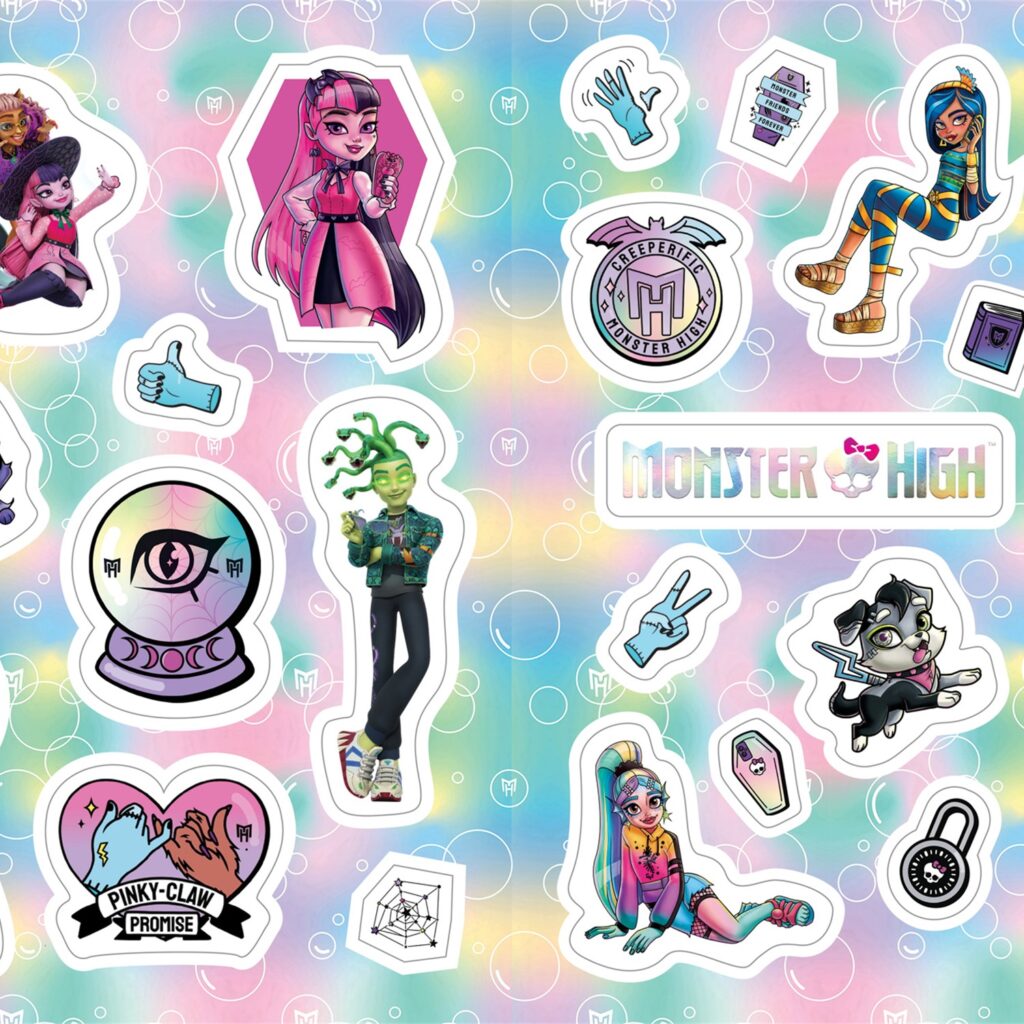 Målarbok – Monster high