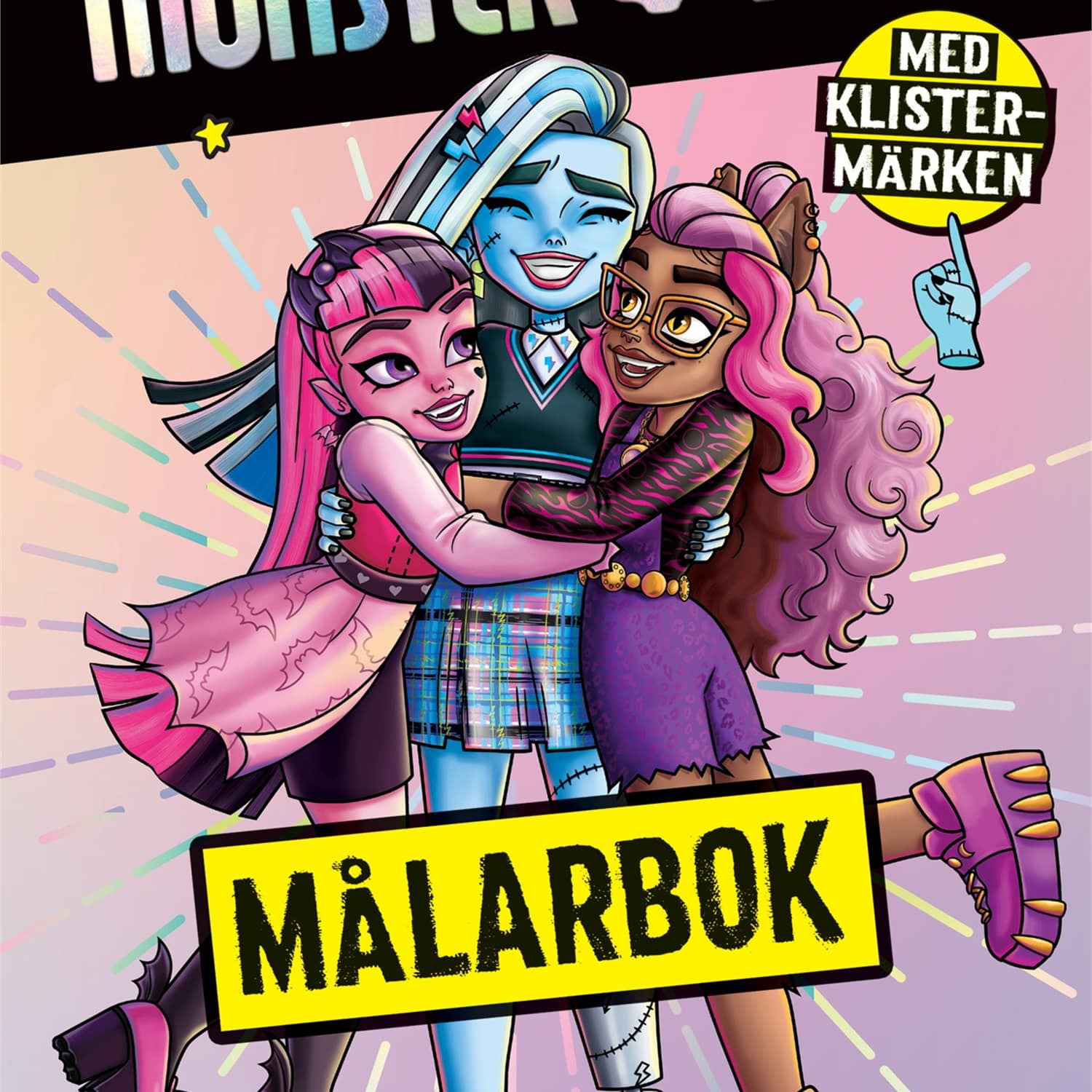 Målarbok - Monster high