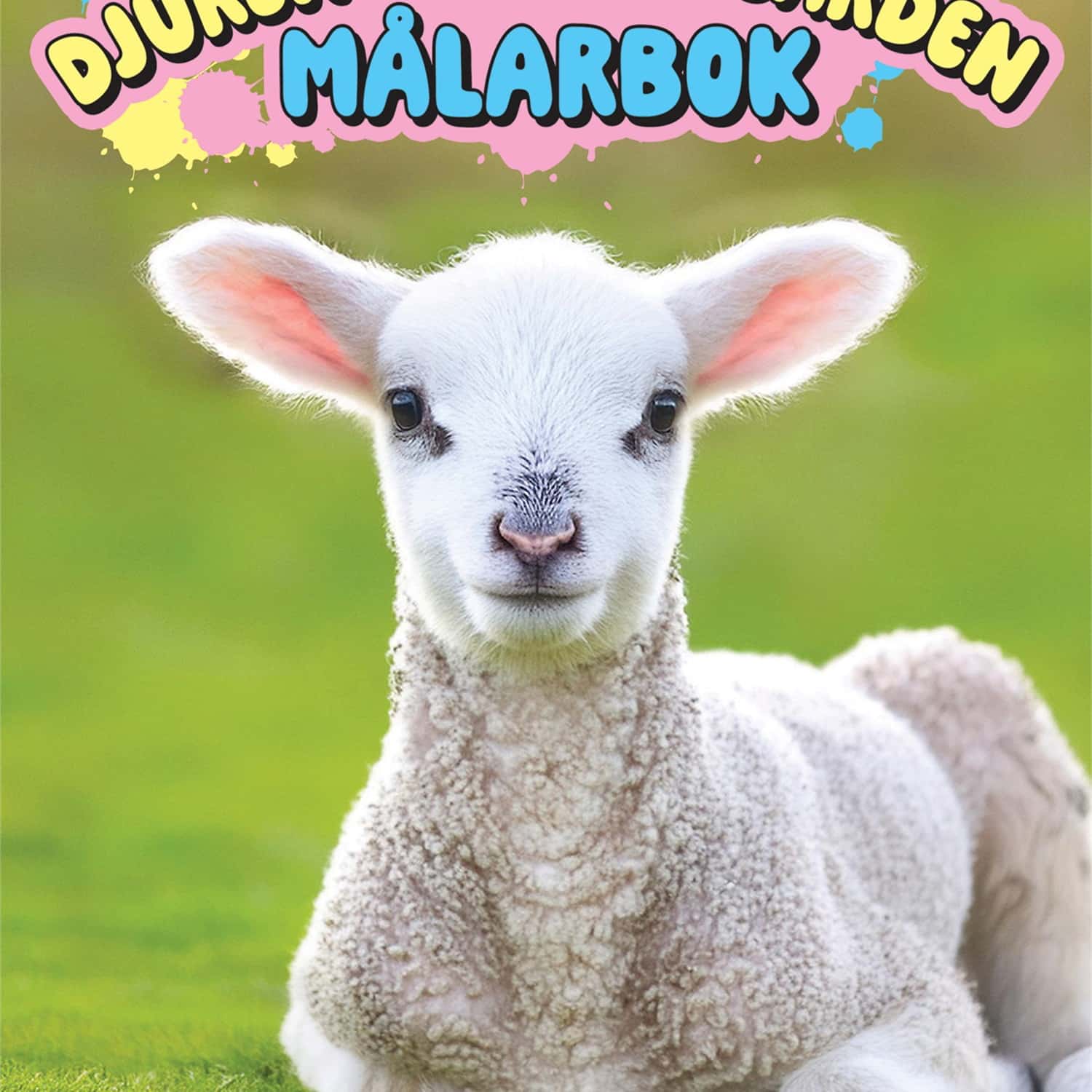 Målarbok - Djuren på bondgården
