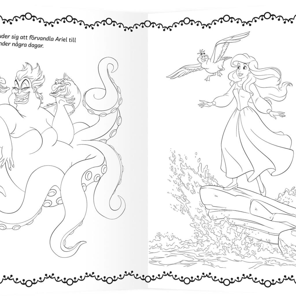 Målarbok – Prinsessor