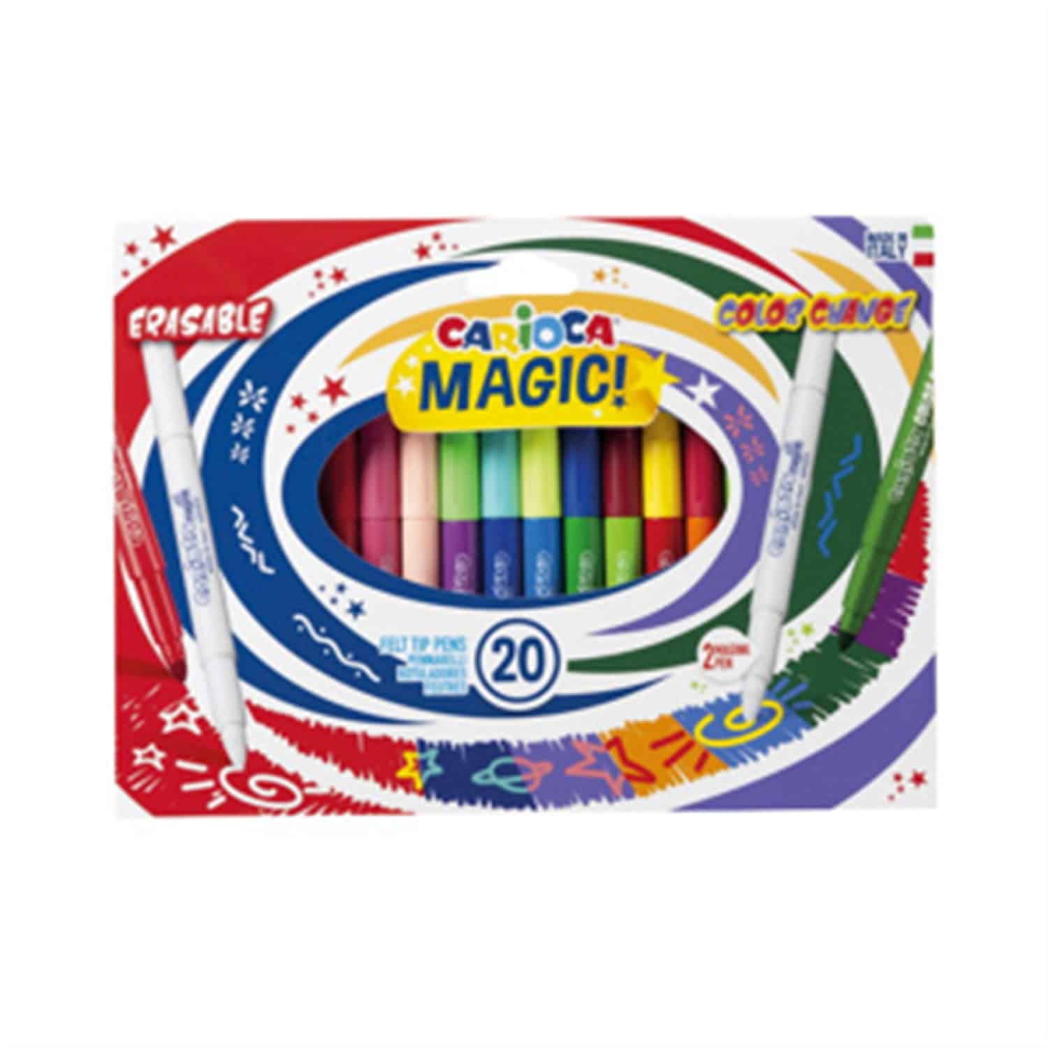 Magic fiberpennor 20-pack - Carioca