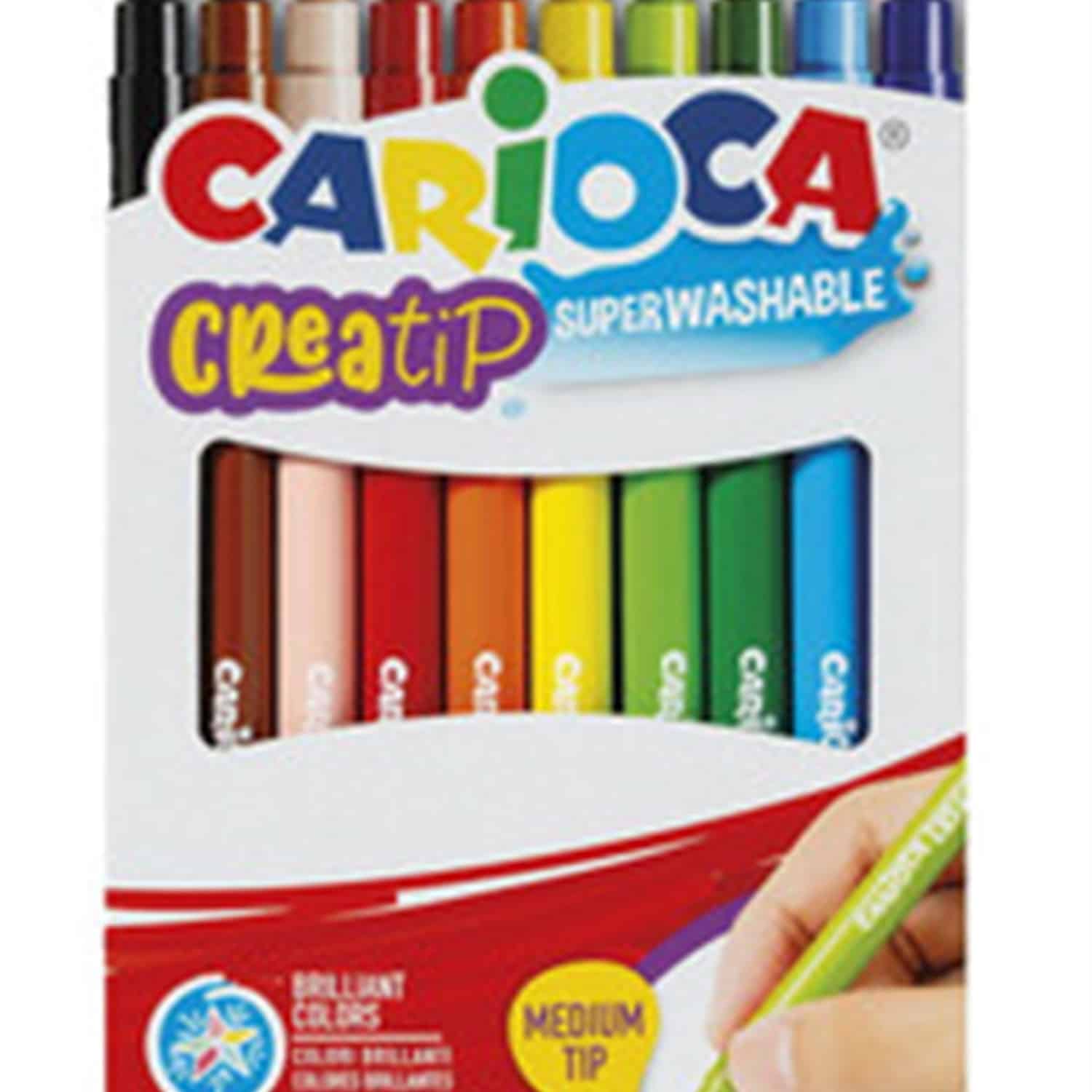 Fiberpennor 10st creatip - Carioca