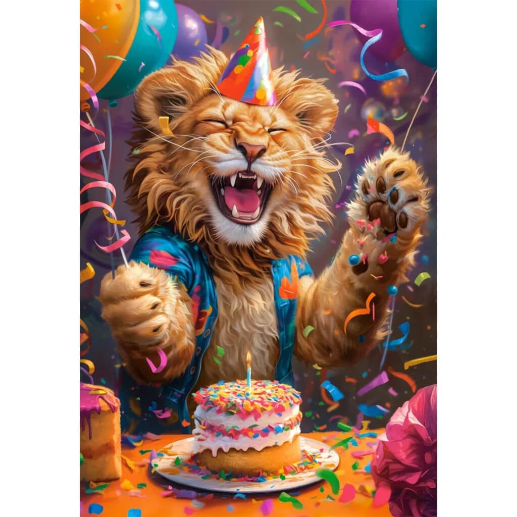 Pussel – happy birthday 1000 bitar