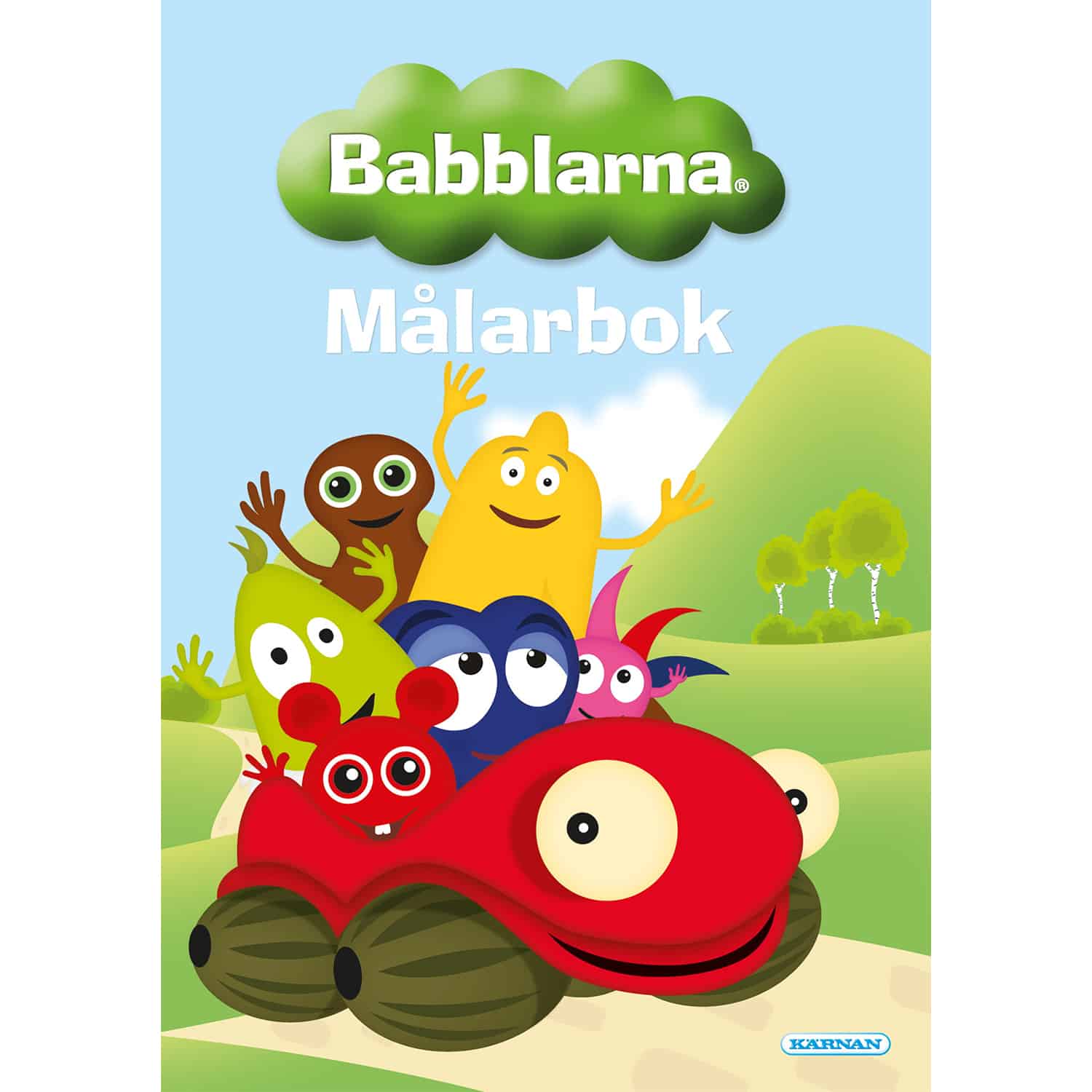Målarbok - Babblarna
