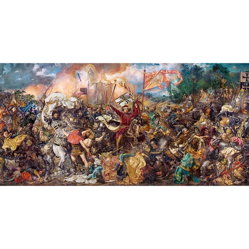 Pussel – The battle of Grunwald, 4000 bitar