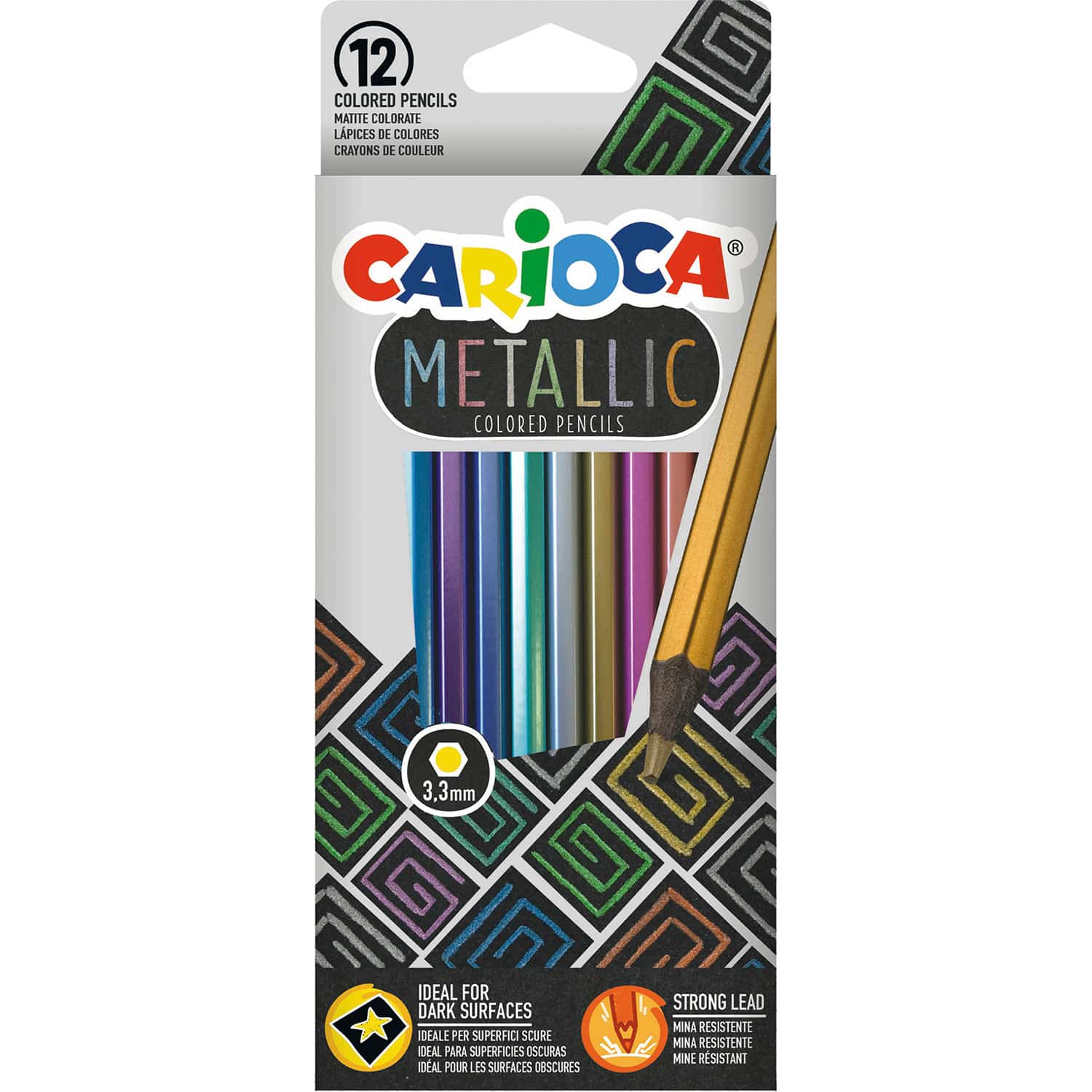 Metallic färgpennor - Carioca