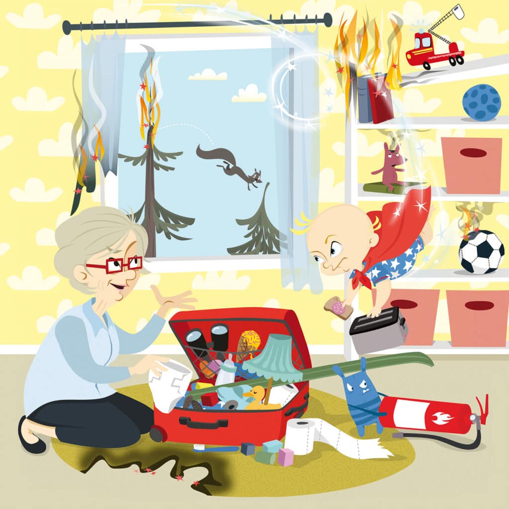 Ravensburger Barnpussel – Super Charlie 3×49 bitar