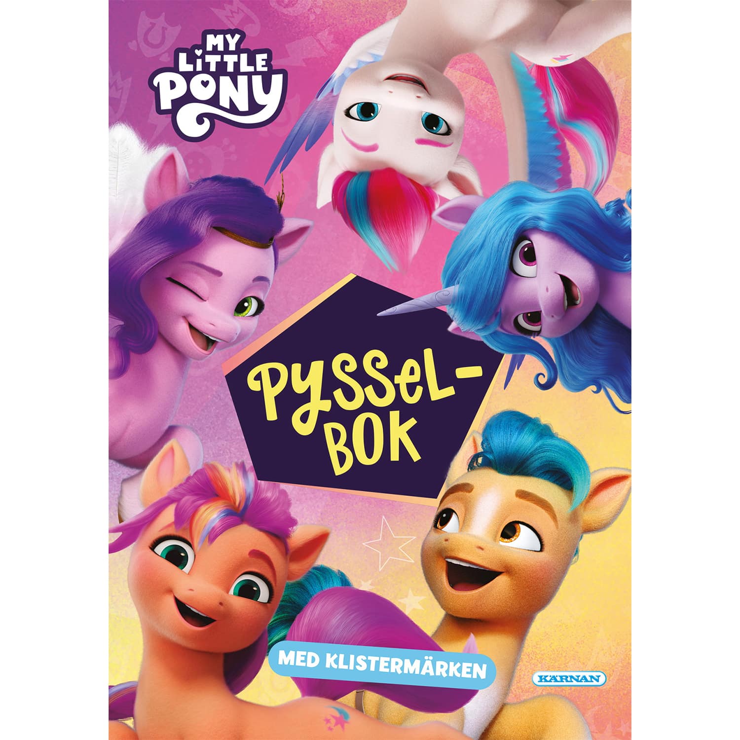 Pysselbok - My little pony med klistermärken