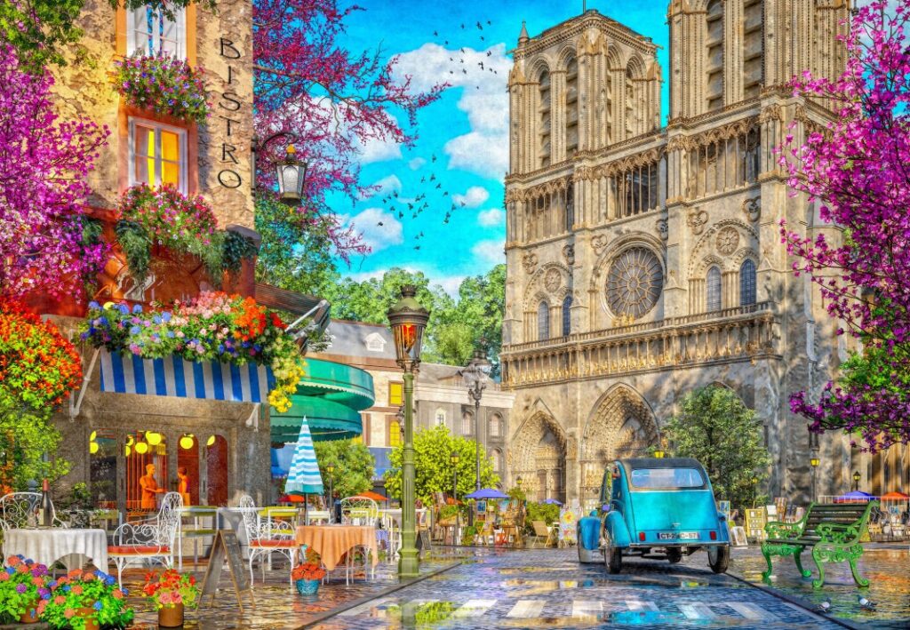 Pussel – Notre Dame Afternoon 1000 bitar