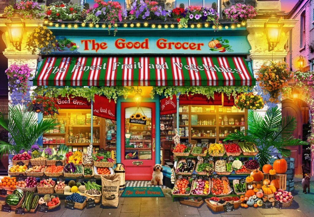 Pussel – Grocery Store 1000 bitar