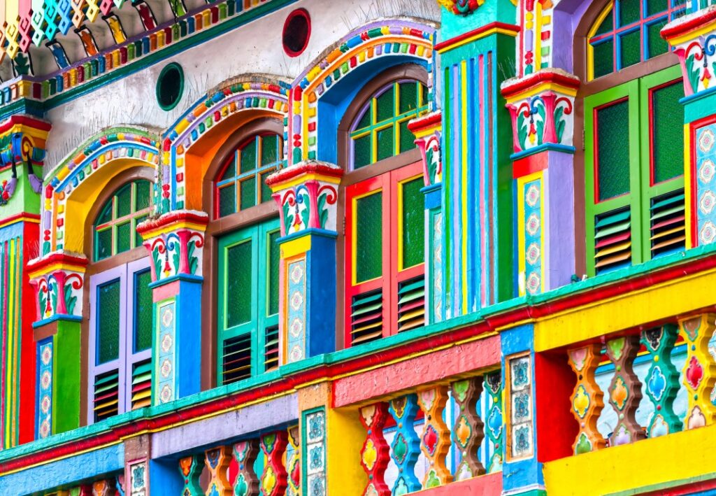 Pussel – Coloured Facade, Singapore 1000 bitar
