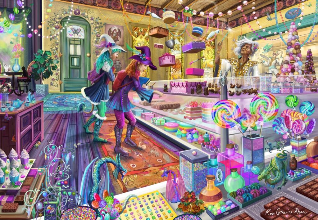Pussel – Fantasy Bakery 1000 bitar