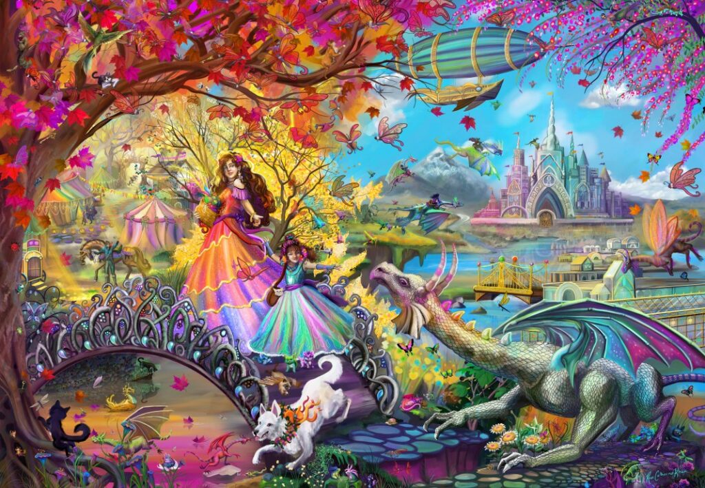 Pussel – Autumn Castle Festival 1000 bitar