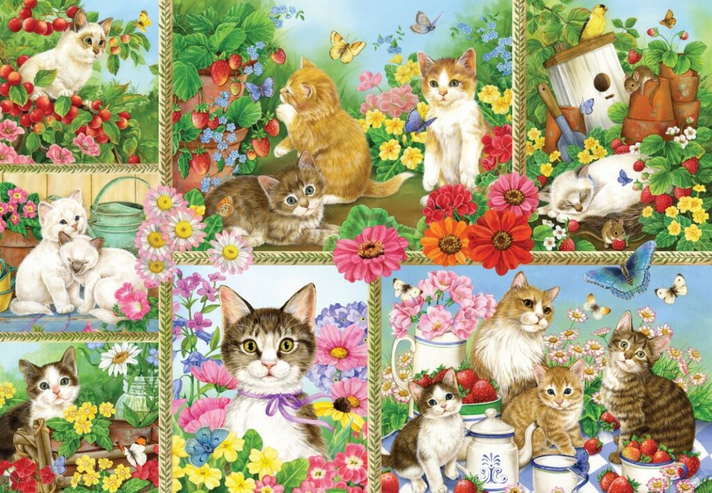 Pussel – Cats and Kittens 1000 bitar