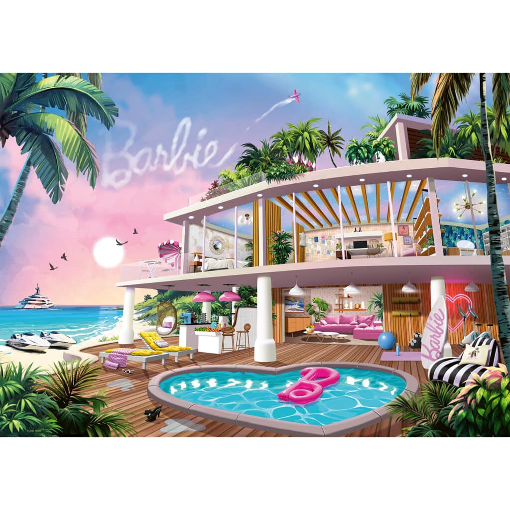 Ravensburger Pussel – Barbie: Möt mig i Malibu 1000 bitar