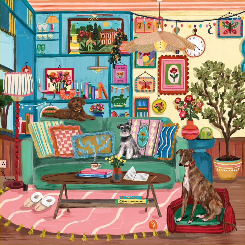 Ravensburger Pussel – Art & Soul: Mysigt rum 750 bitar