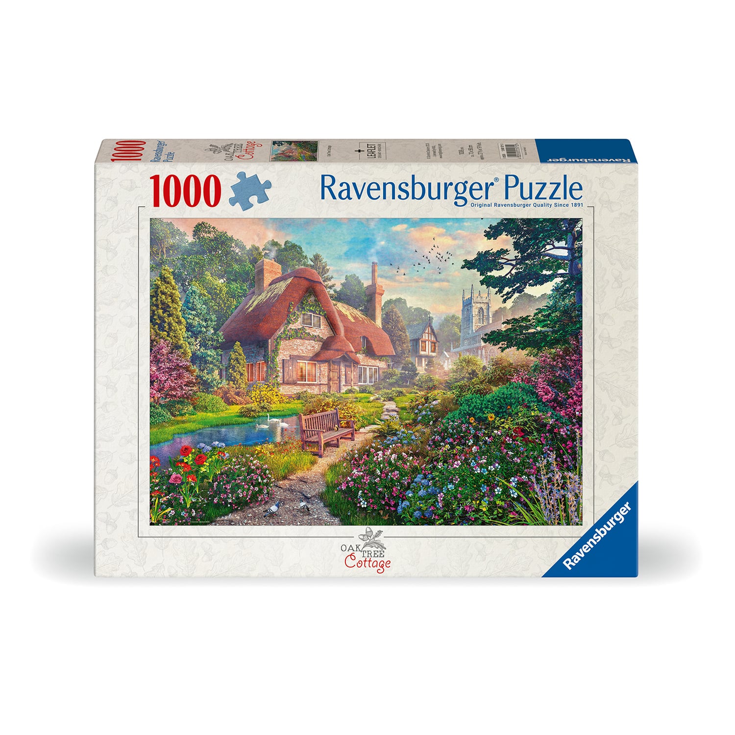 Pussel - Ekträdsstuga 1000 bitar