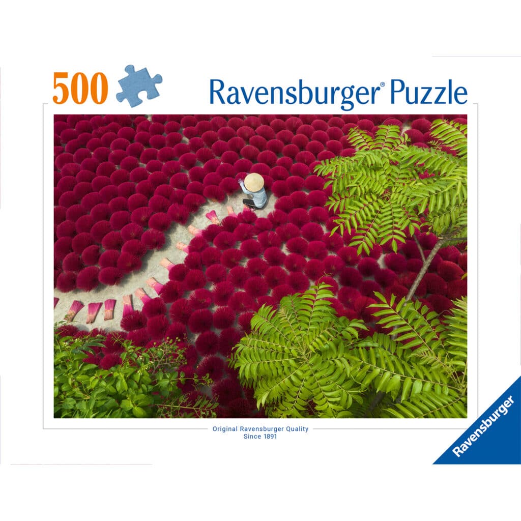 Ravensburger Pussel – Naturens strukturer 500 bitar