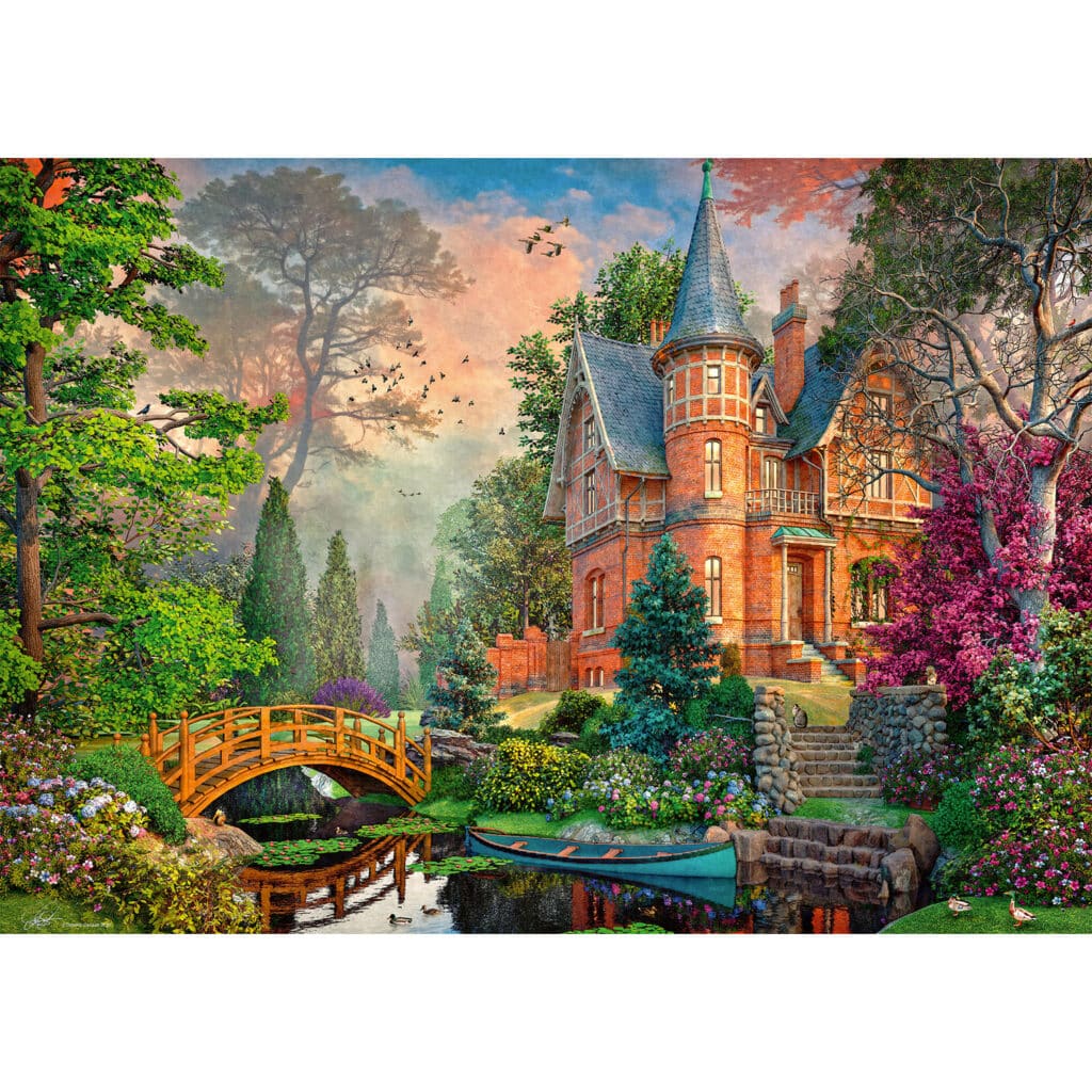 Ravensburger Pussel – Terrakottaherrgård 1000 bitar