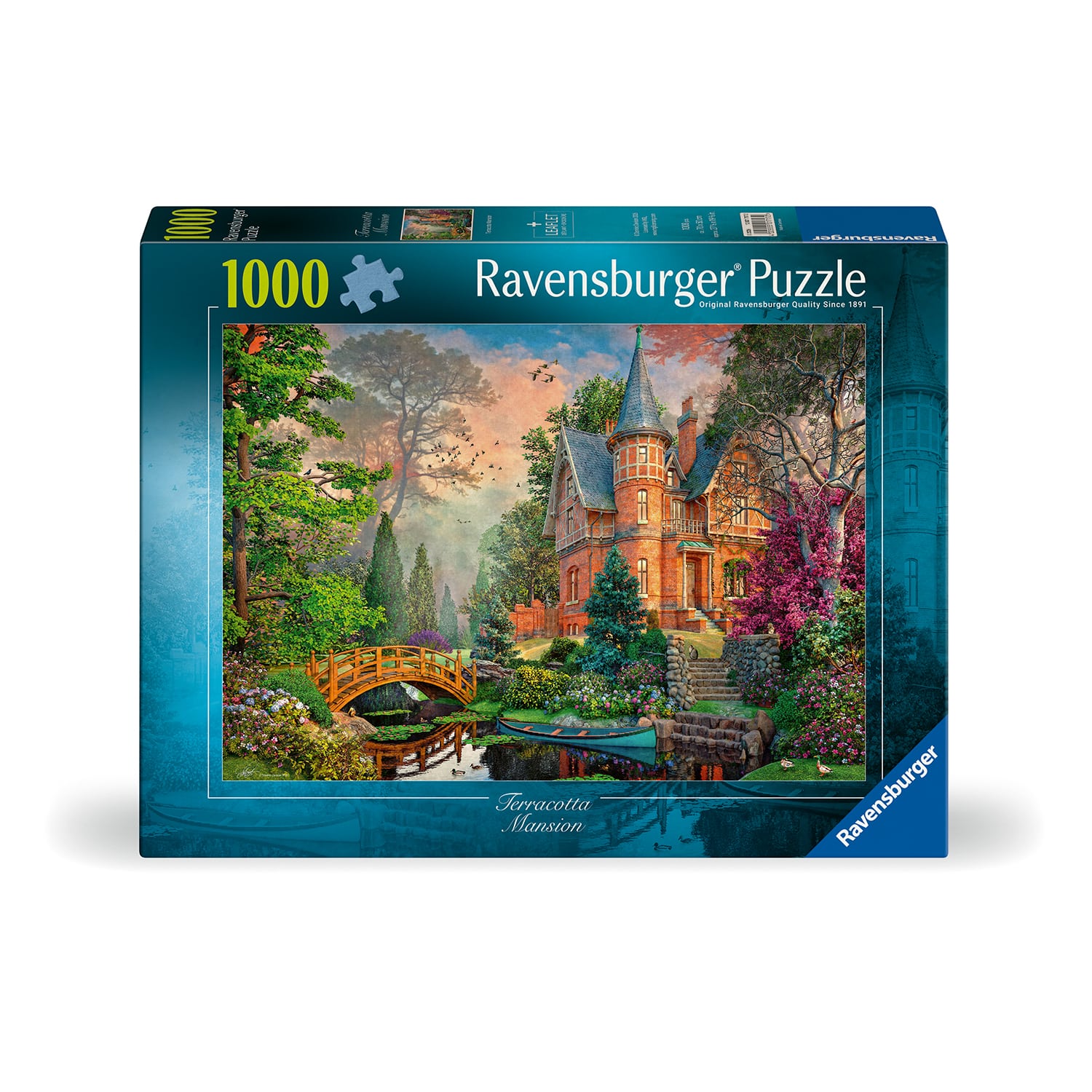 Pussel - Terrakottaherrgård 1000 bitar