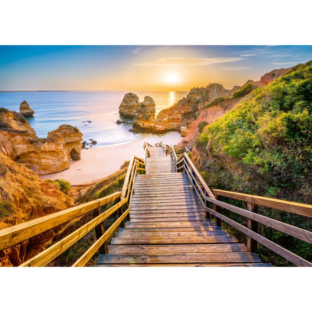 Pussel – Trappa till Camilo-stranden, Algarve 1000 bitar