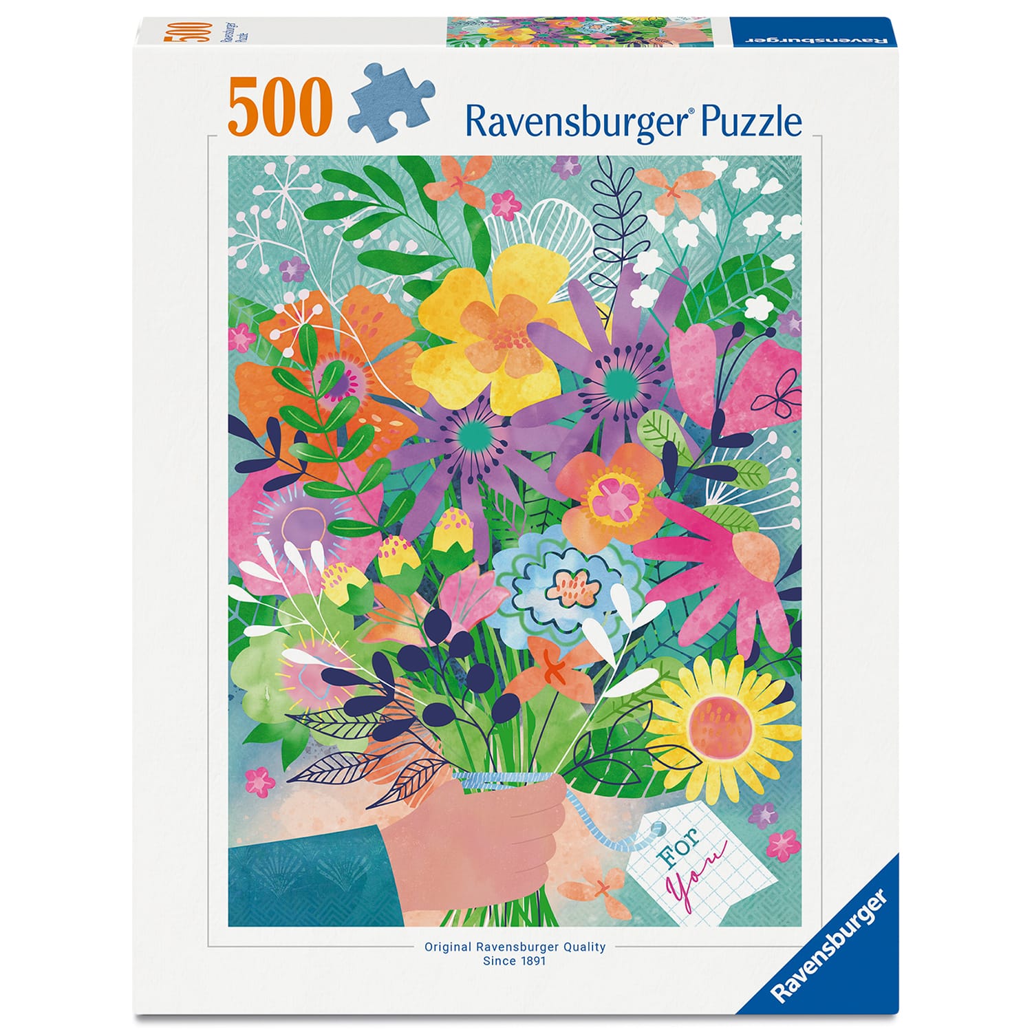Pussel - Blommor till dig 500 bitar