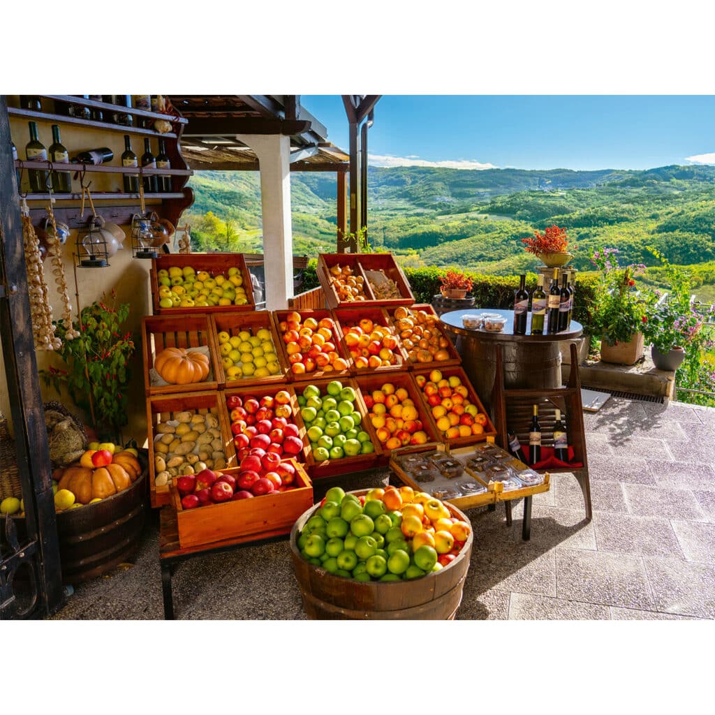 Pussel – Fruktmarknaden, Kroatien 500 bitar