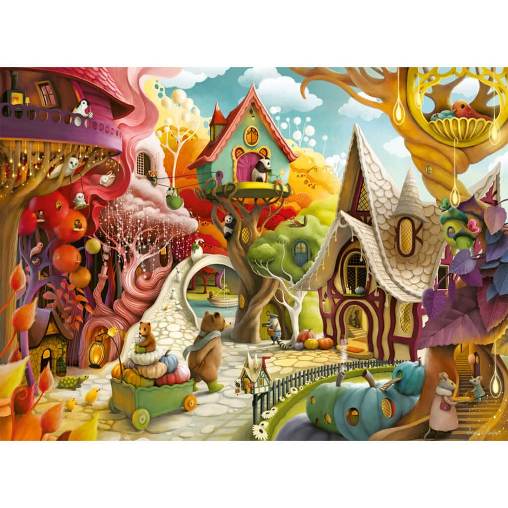 Ravensburger Pussel – Hemma ljuva hem 500 bitar
