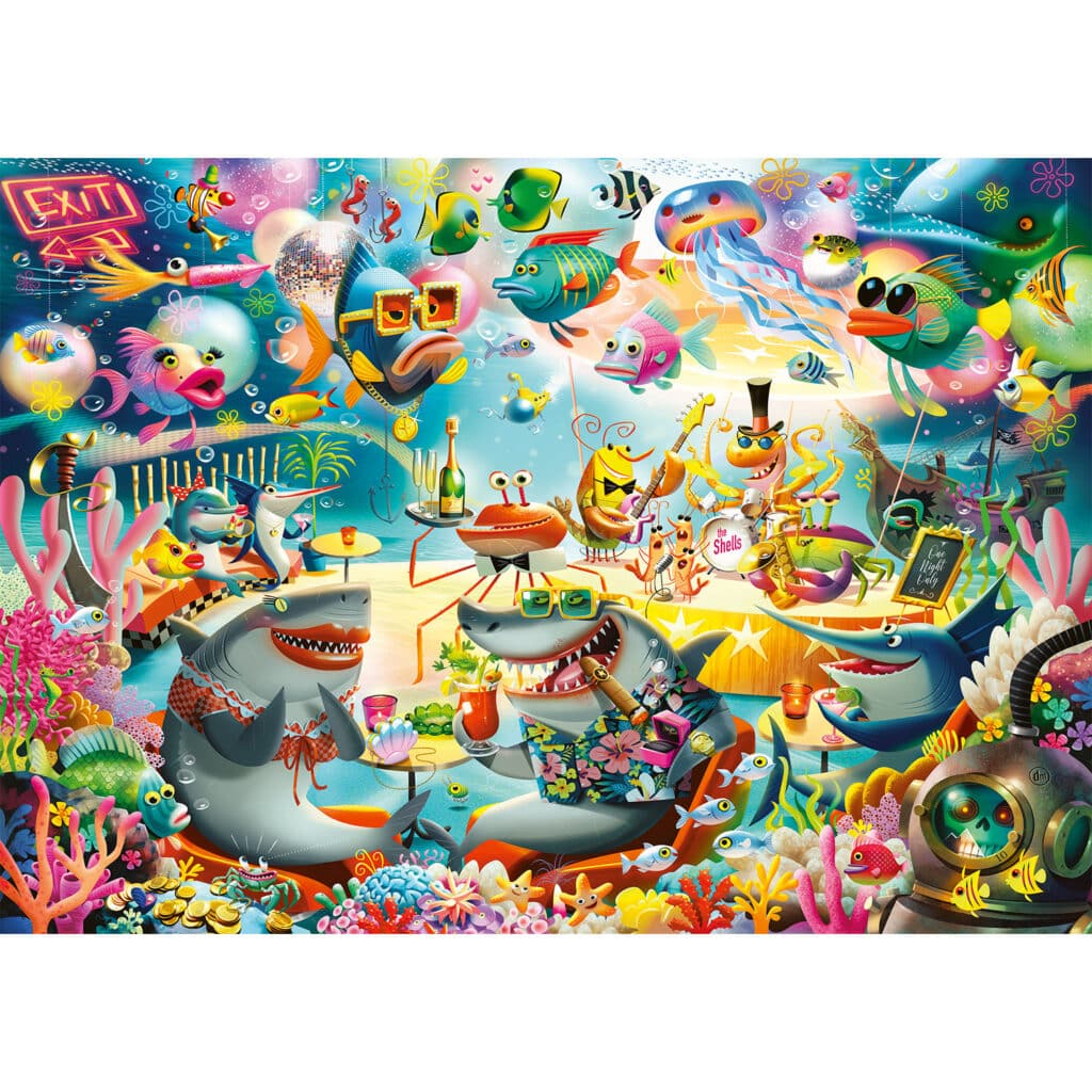 Ravensburger Pussel – Dean Macadam: Havs Lounge 1000 bitar