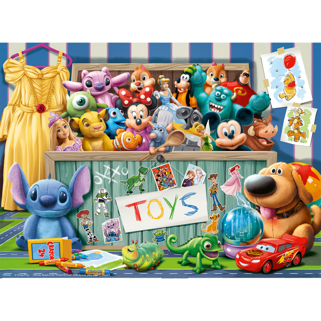 Ravensburger Pussel – Disney & Pixar 100 bitar