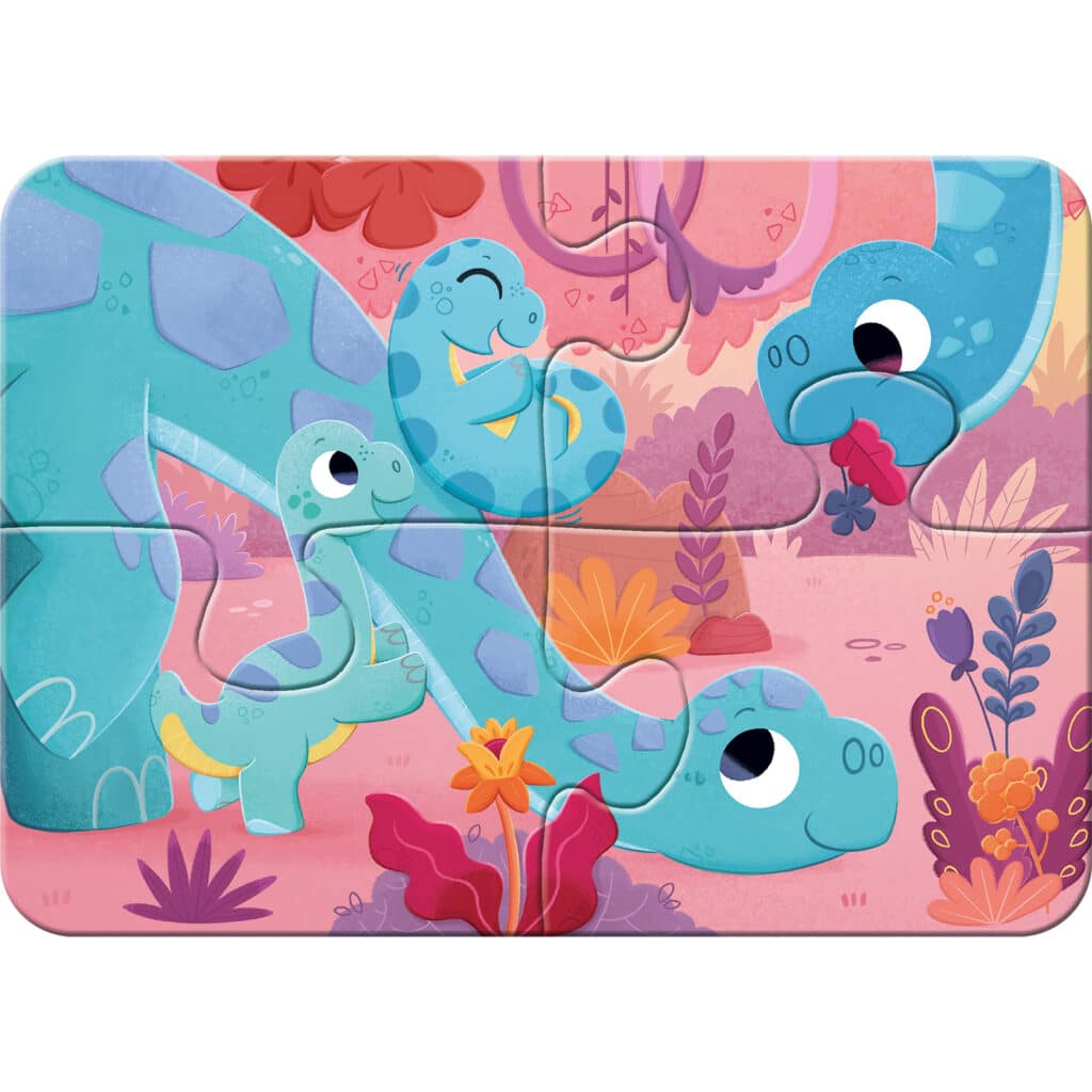 Ravensburger Mitt Första Pussel – Söta dinosaurier 2/4/6/8 bitar