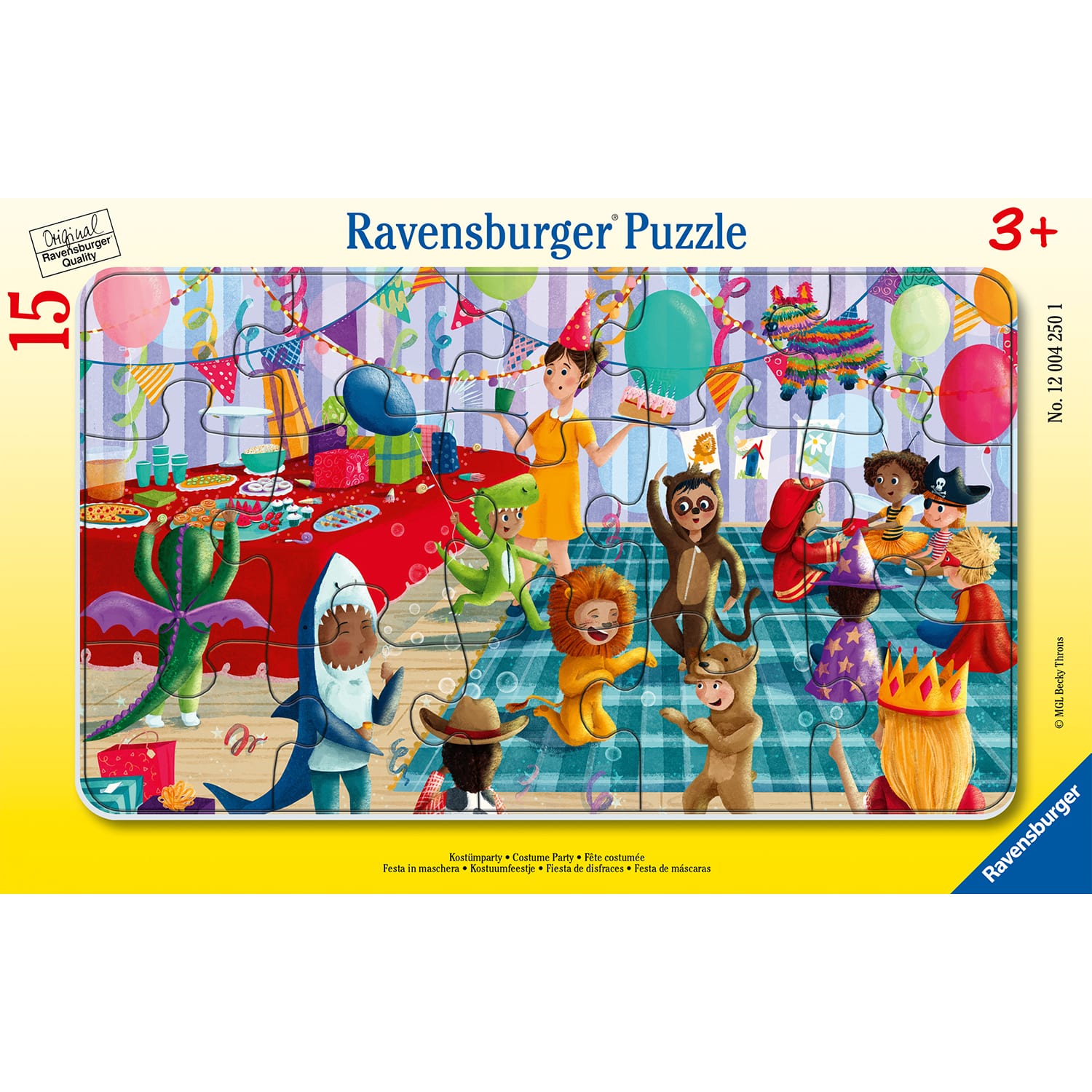 Barnpussel - Maskeradfest 15 bitar