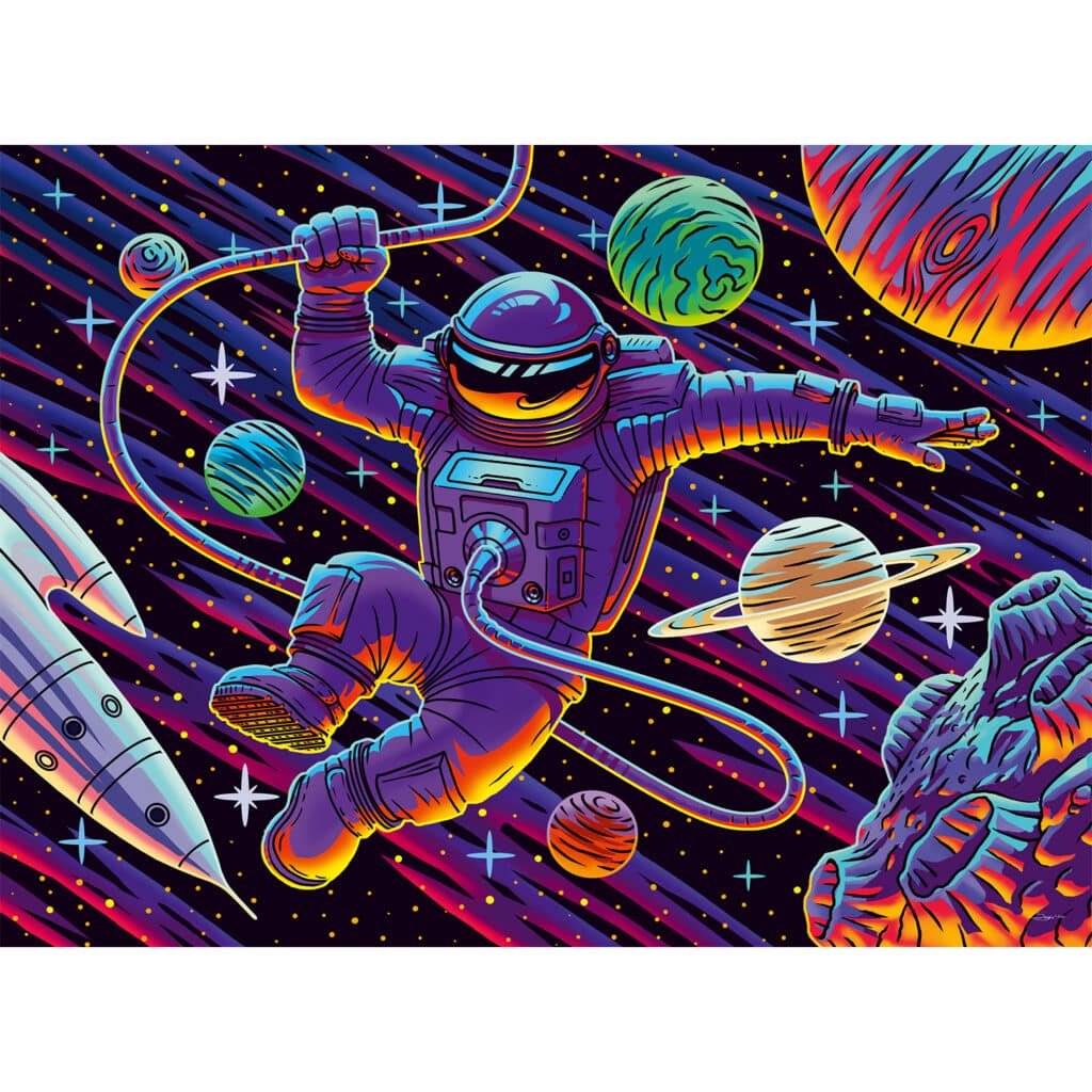 Barnpussel – Rymden 200 bitar