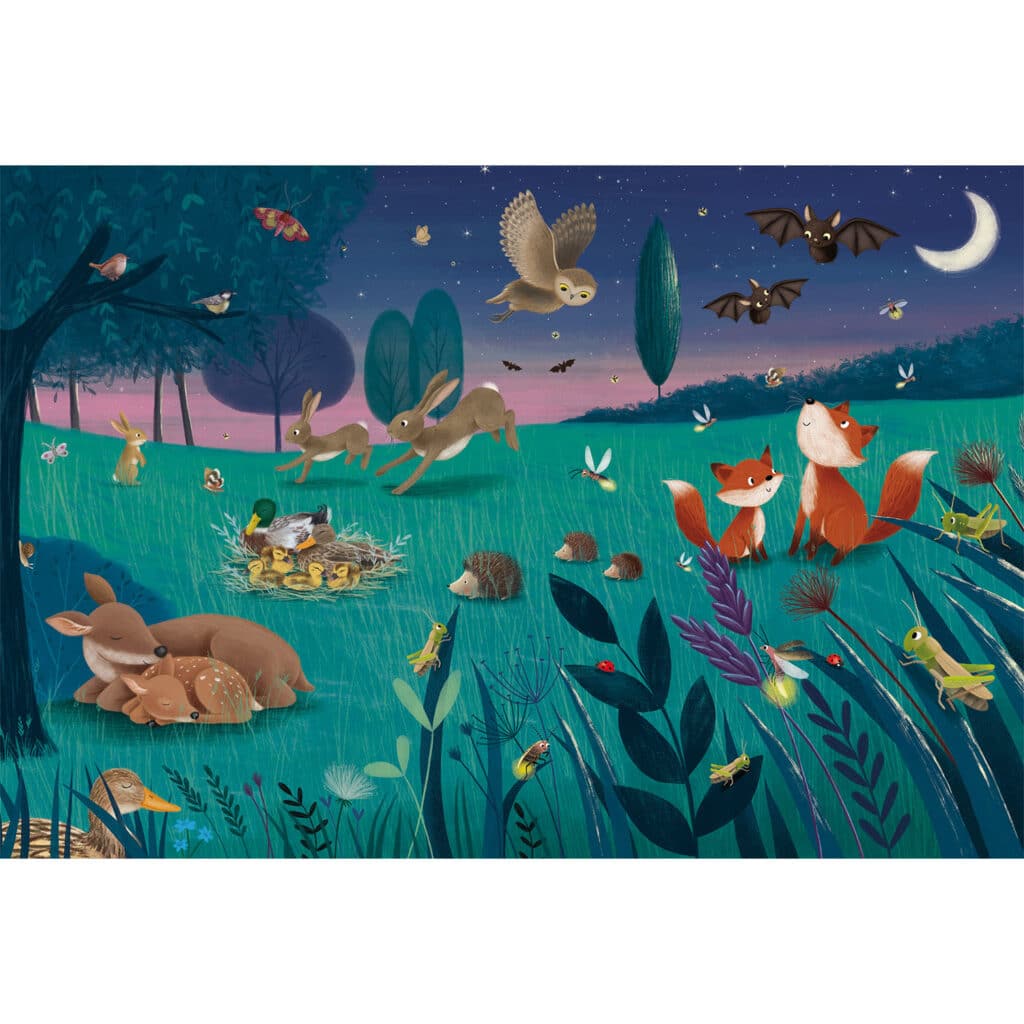 Barnpussel – Forest and meadow animals 3×24 bitar