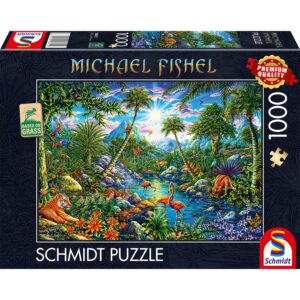 Pussel - FISHEL Island paradise 1000 bitar
