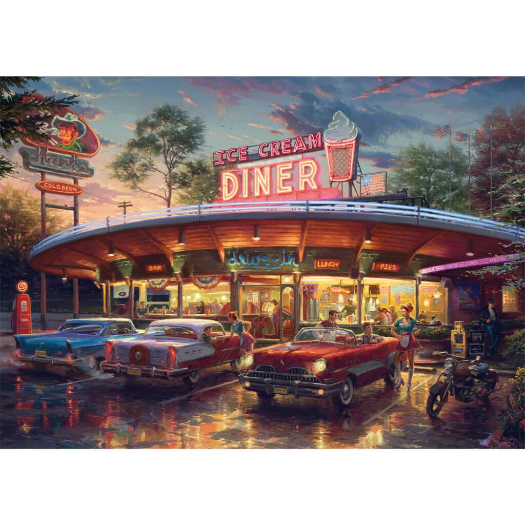 Schmidt Pussel – Blend Cota: Amerikansk Diner 1000 bitar