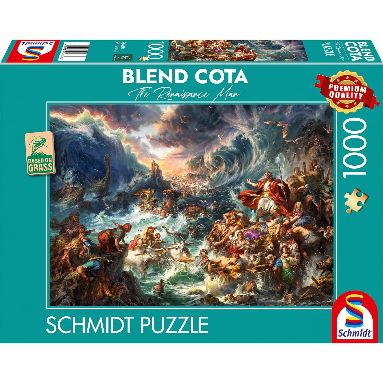 Pussel - Path through the sea 1000 bitar