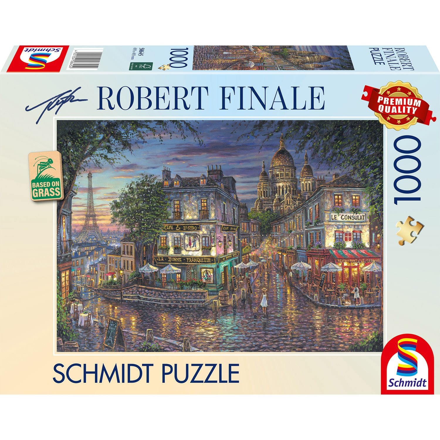 Pussel - R. FINALE, Mont Martre 1000 bitar