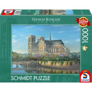 Pussel - Kinkade, Notre Dame 1000 bitar